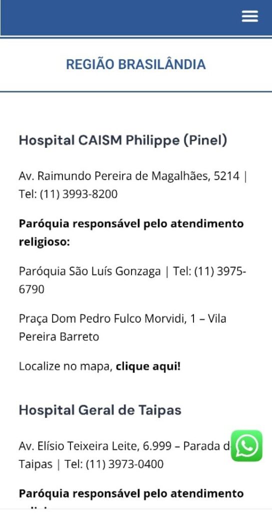 Novo site dá mais visibilidade às ações do Vicariato Episcopal para a Pastoral da Saúde e dos Enfermos - Jornal O São Paulo