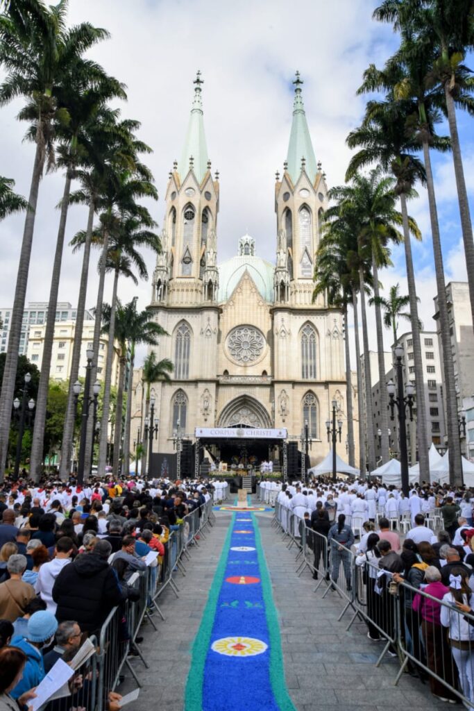 Na Solenidade de Corpus Christi, Dom Odilo recorda a centralidade da Eucaristia na vida da Igreja  - Jornal O São Paulo