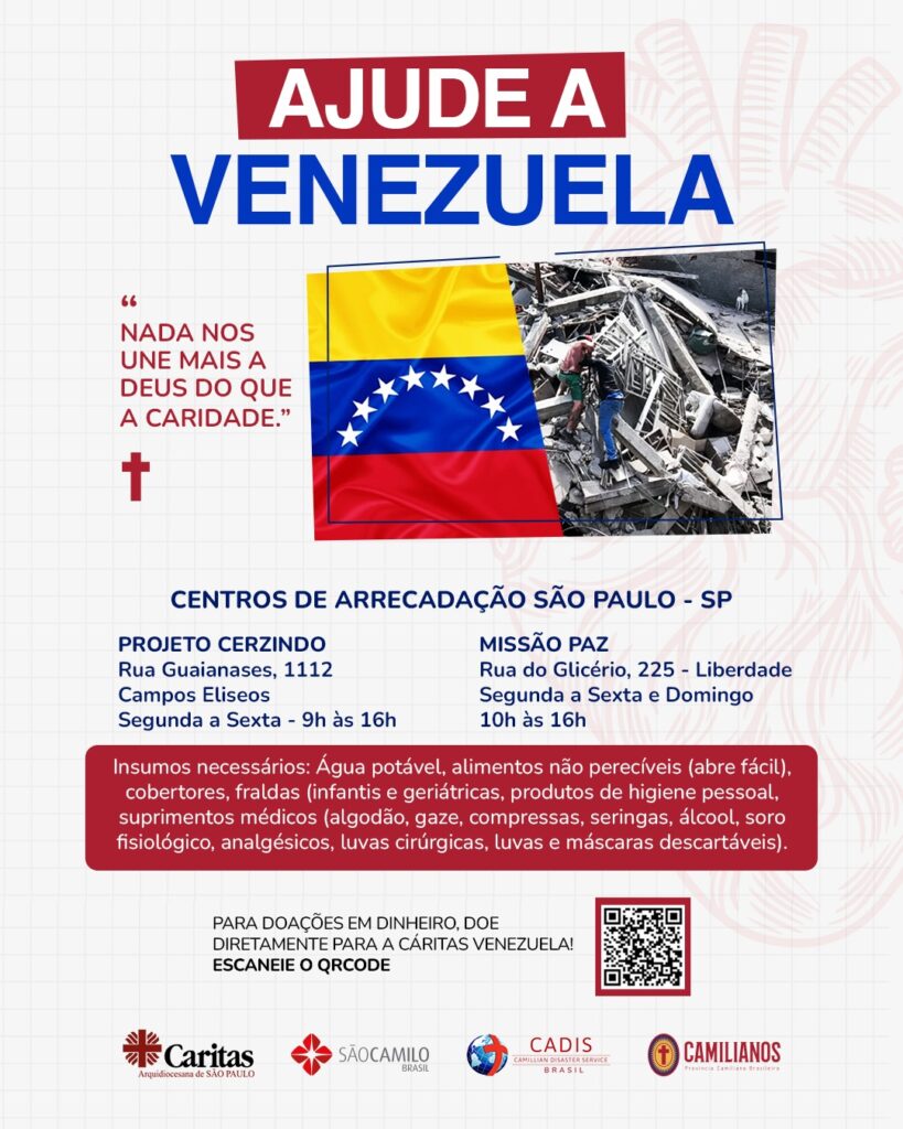 Saiba como ajudar as vítimas dos terremotos na Venezuela - Jornal O São Paulo