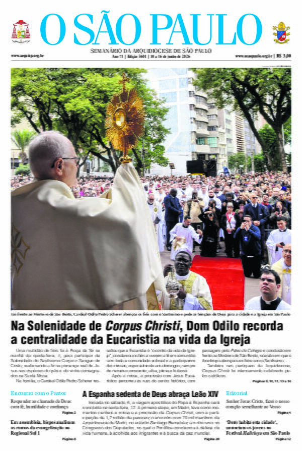 JOSP 3580 10 de junho de 2026 - Jornal O São Paulo