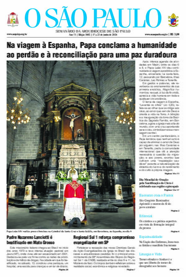 17 de junho de 2026 - Jornal O São Paulo