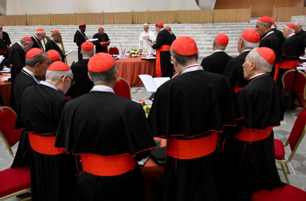 Papa aos cardeais: “Preciso do apoio de vocês. Peço franqueza e lealdade” - Jornal O São Paulo