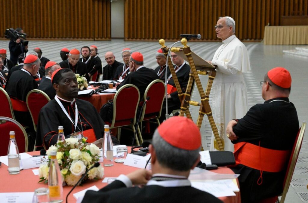 Papa aos cardeais: “Preciso do apoio de vocês. Peço franqueza e lealdade” - Jornal O São Paulo
