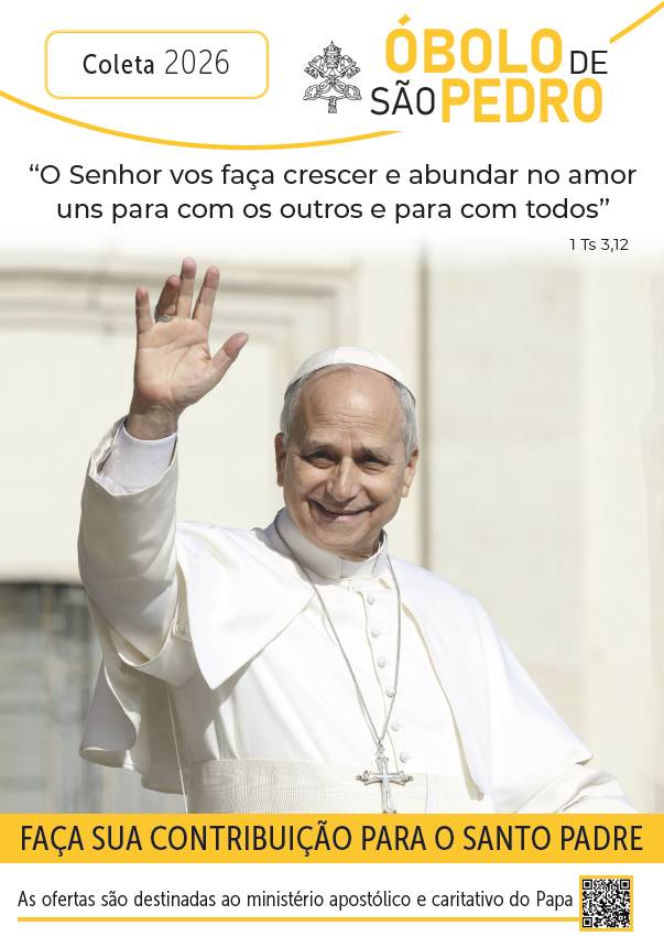 Pelo Óbolo de São Pedro, católicos apoiam a missão do Papa e suas obras de misericórdia - Jornal O São Paulo