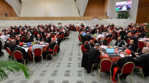 Consistório tem 3ª e 4ª sessões: desafios globais e sinodalidade em destaque