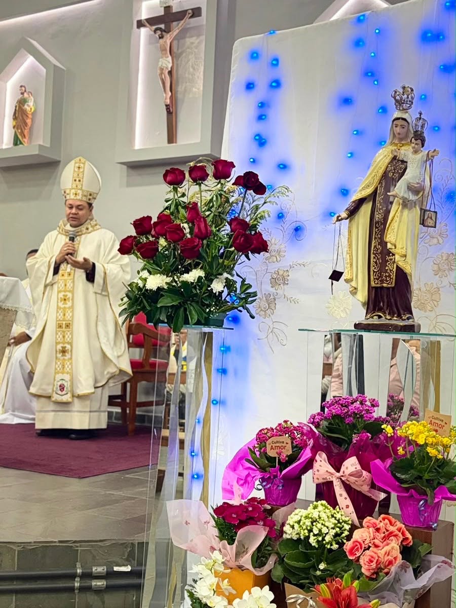 Na festa de Nossa Senhora do Carmo, Dom Cícero destaca Maria como mãe da família de Deus - Jornal O São Paulo