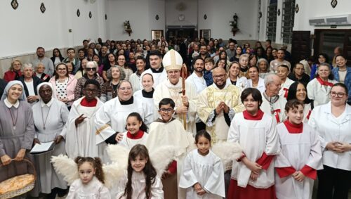 Dom Márcio celebra a festa de Nossa Senhora doCarmo em capela em Santana - Jornal O São Paulo