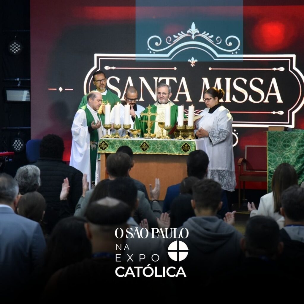 ExpoCatólica é aberta com missa e chamado aos cristãos para não abandonarem a ‘Fonte de Água Viva’