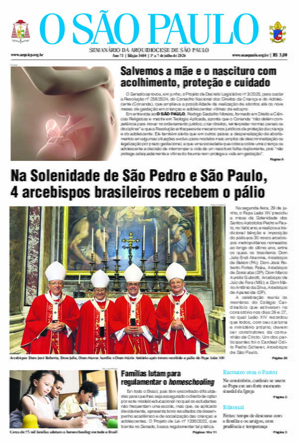 JOSP 3580 01 de julho de 2026 - Jornal O São Paulo