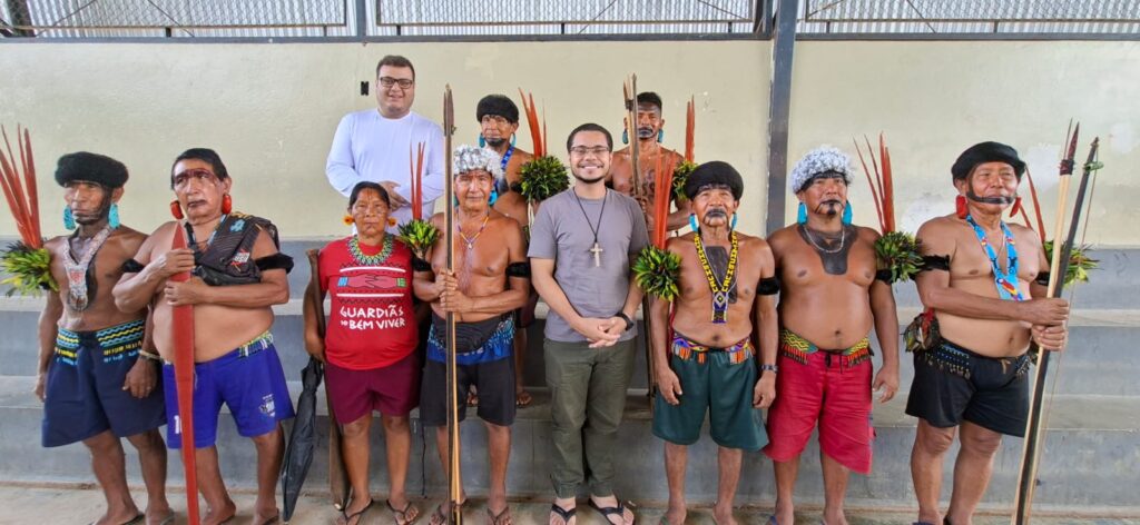 ‘Jesus precisa ser anunciado, não importa as circunstâncias’, diz Diácono seminarista Vinícius em missão na Amazônia - Jornal O São Paulo