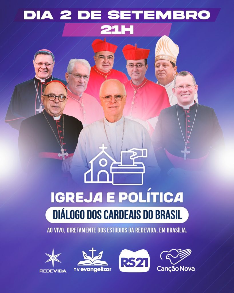 Igreja e Política: Cardeais do Brasil participam de diálogo ao vivo nesta terça-feira, 2 - Jornal O São Paulo