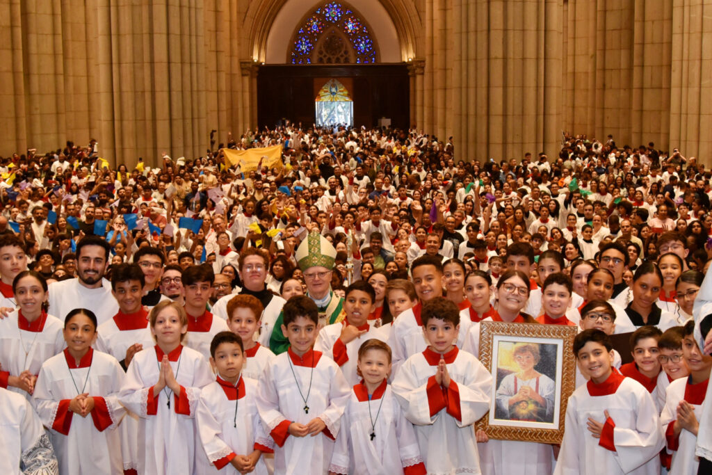 Dom Odilo pede a servidores do altar que sejam firmes na fé e sempre confiem na Igreja - Jornal O São Paulo