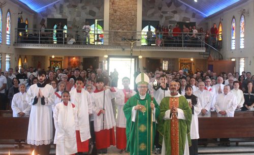 Dom Edilson realiza visita pastoral à Paróquia Cristo Jovem - Jornal O São Paulo
