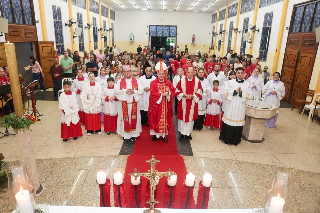 Dom Márcio Antonio faz visita pastoral à Paróquia São Francisco Xavier - Jornal O São Paulo