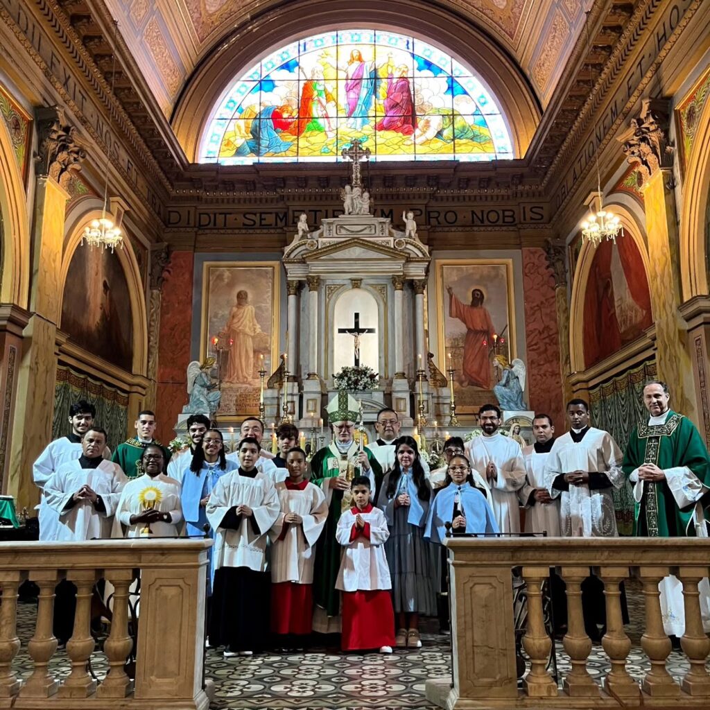 Dom Odilo preside missa na festa dos 208 anos da Paróquia Bom Jesus do Brás - Jornal O São Paulo