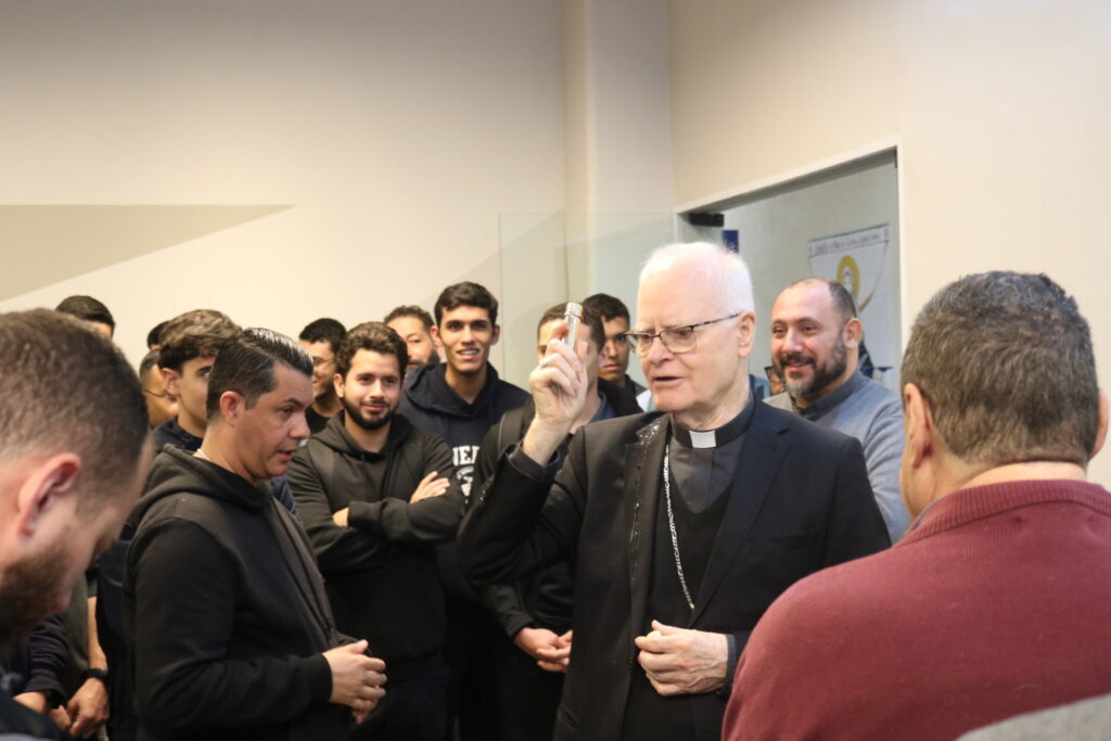 Dom Odilo inaugura a Sala da Pastoral Universitária do Centro Universitário Assunção - Jornal O São Paulo