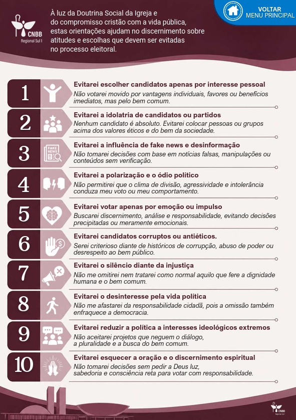 À luz da Doutrina Social, Regional Sul 1 traz perguntas e respostas sobre política e eleições - Jornal O São Paulo