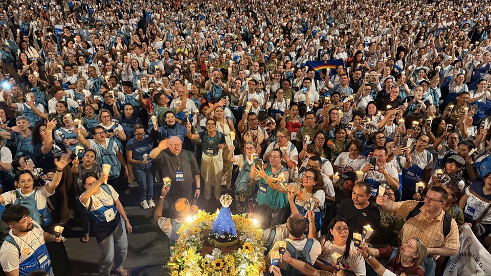 II Romaria Nacional de Catequistas reúne milhares de participantes em Aparecida e reafirma centralidade de Jesus Cristo na catequese - Jornal O São Paulo