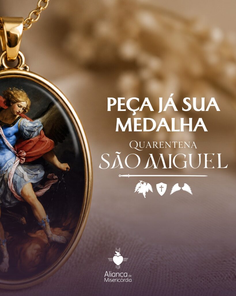 Aliança de Misericórdia disponibiliza gratuitamente o devocional ‘Medalha de São Miguel’ - Jornal O São Paulo