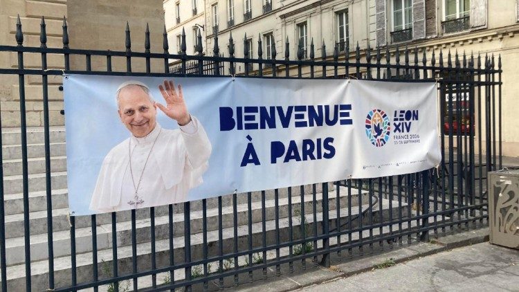 Papa Leão na França: programa, logotipo e lema da viagem - Jornal O São Paulo