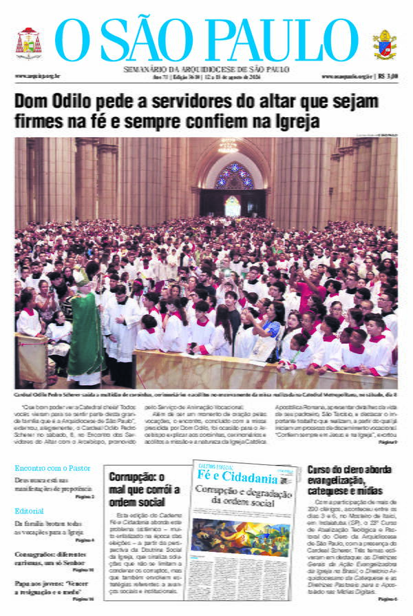 12 de agosto de 2026 - Jornal O São Paulo