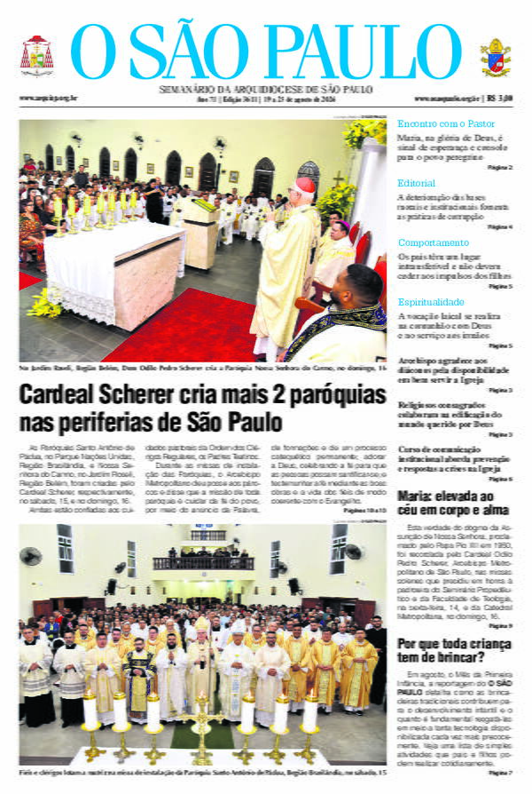 19 de agosto de 2026 - Jornal O São Paulo
