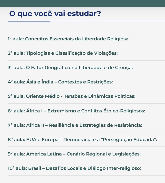 ACN e PUC-SP oferecem inédito curso de extensão sobre os ‘Fundamentos da Liberdade Religiosa’ - Jornal O São Paulo