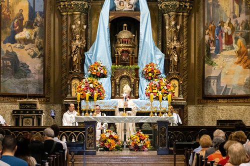 Dom Odilo preside missa na festa da padroeira da Paróquia Nossa Senhora da Consolação - Jornal O São Paulo