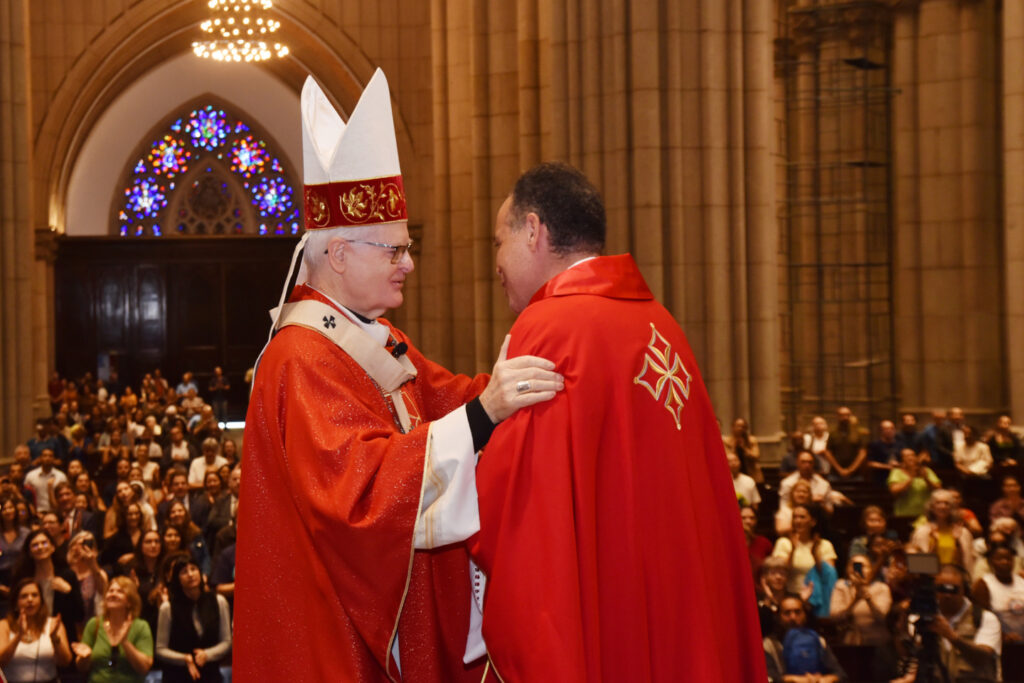 Cardeal Scherer celebra 77 anos de vida com missa em ação de graças na Catedral da Sé - Jornal O São Paulo
