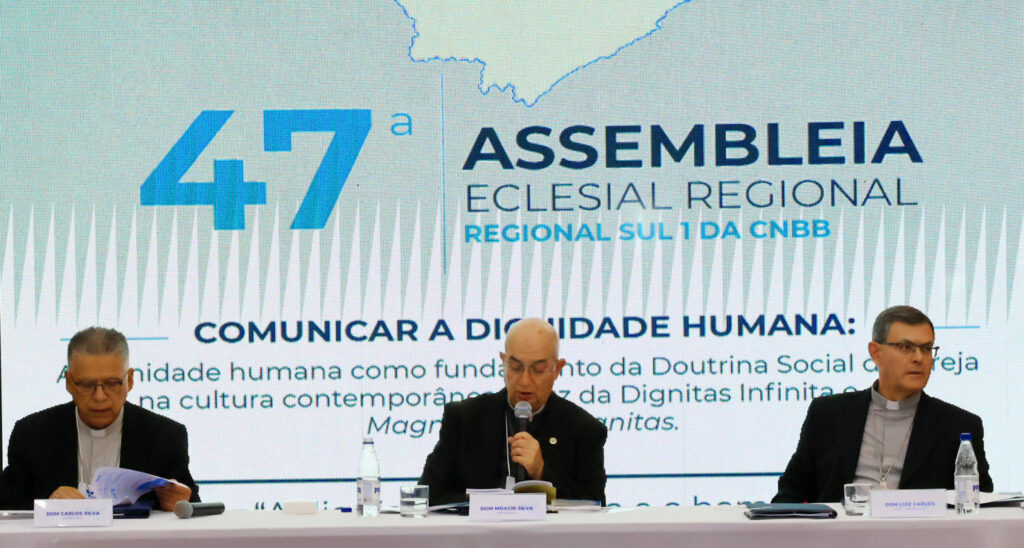 47ª Assembleia Eclesial do Regional Sul 1 da CNBB reflete sobre comunicação e promoção da dignidade humana