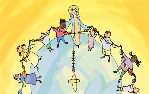 Em semana de oração pela paz, crianças de todo o mundo se unem para rezar o Terço