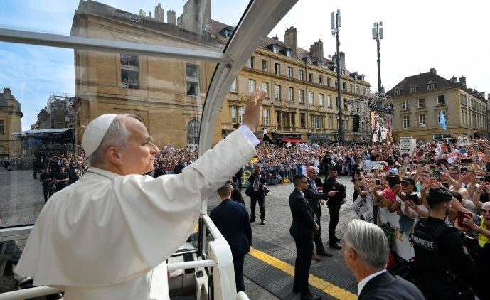 Papa: Metz é chamada a ser farol de esperança para a Europa e o mundo