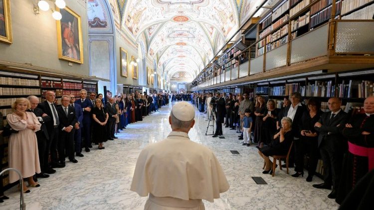 Papa: Biblioteca Vaticana, um coração pulsante por ‘novos caminhos de reconciliação’ - Jornal O São Paulo