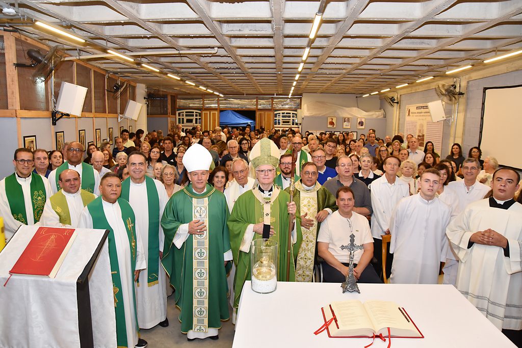 Na Chácara Klabin, Dom Odilo Pedro Scherer cria a Paróquia Nossa Senhora de Guadalupe - Jornal O São Paulo