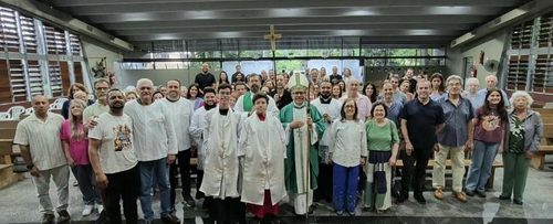 Dom Edilson faz visita pastoral à Paróquia Nossa Senhora Mãe do Salvador - Jornal O São Paulo