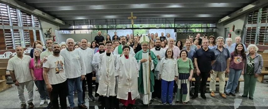 Dom Edilson faz visita pastoral à Paróquia Nossa Senhora Mãe do Salvador