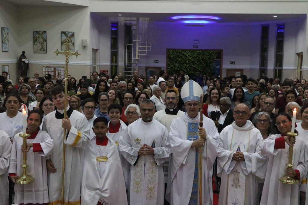 Na Região Santana, Dom Márcio preside missa em paróquias dedicadas a Nossa Senhora Aparecida