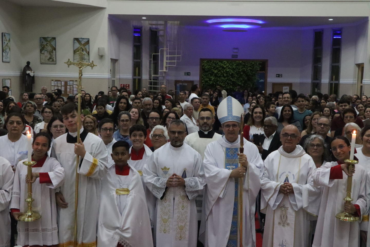 Na Região Santana, Dom Márcio preside missa em paróquias dedicadas a Nossa Senhora Aparecida - Jornal O São Paulo