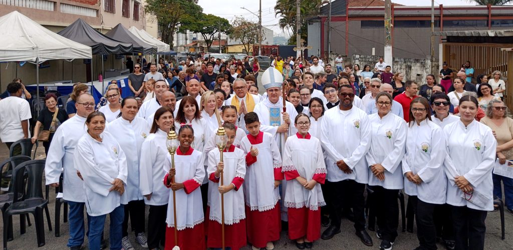 Na Região Santana, Dom Márcio preside missa em paróquias dedicadas a Nossa Senhora Aparecida - Jornal O São Paulo