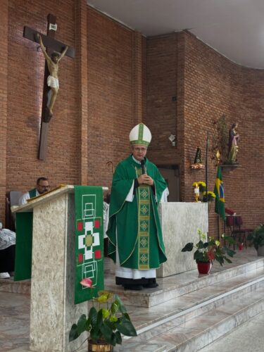Dom Márcio preside a abertura do jubileu de 60 anos da Paróquia Santa Luzia - Jornal O São Paulo