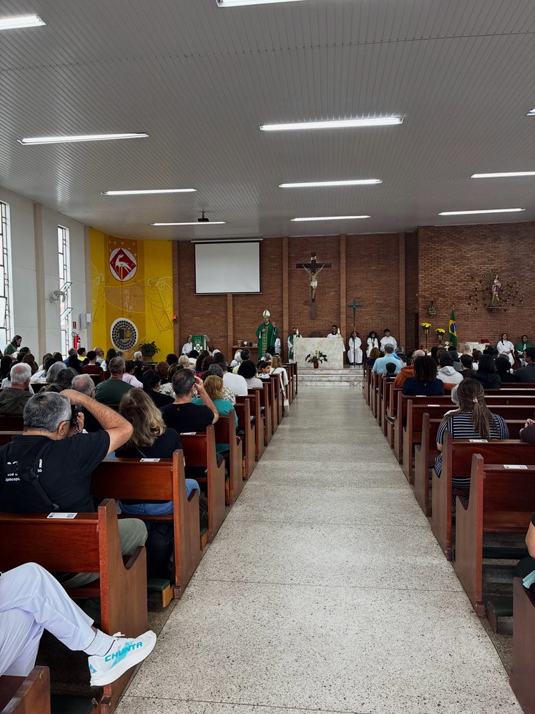 Dom Márcio preside a abertura do jubileu de 60 anos da Paróquia Santa Luzia - Jornal O São Paulo
