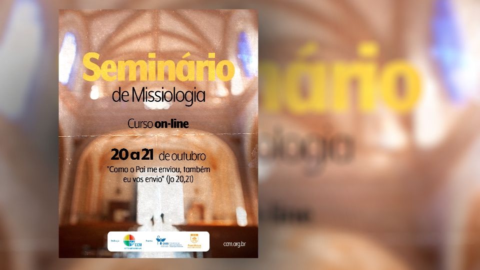 Com transmissão ao vivo, Seminário de Missiologia vai contribuir no processo de preparação para o Ano Missionário Nacional - Jornal O São Paulo