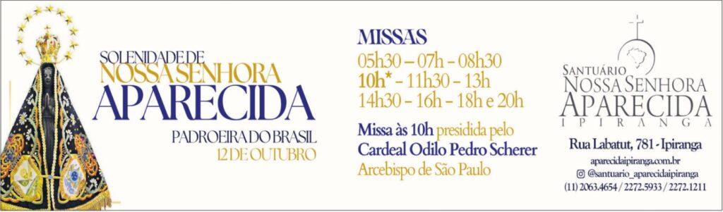 Rádio 9 de Julho terá programação especial em paróquias no Dia de Nossa Senhora Aparecida - Jornal O São Paulo