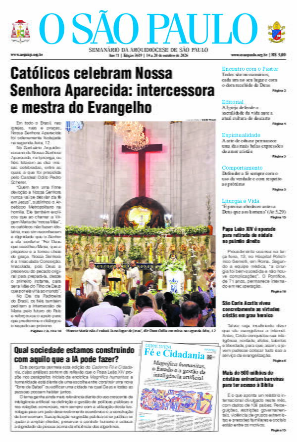 14 de outubro de 2026 - Jornal O São Paulo